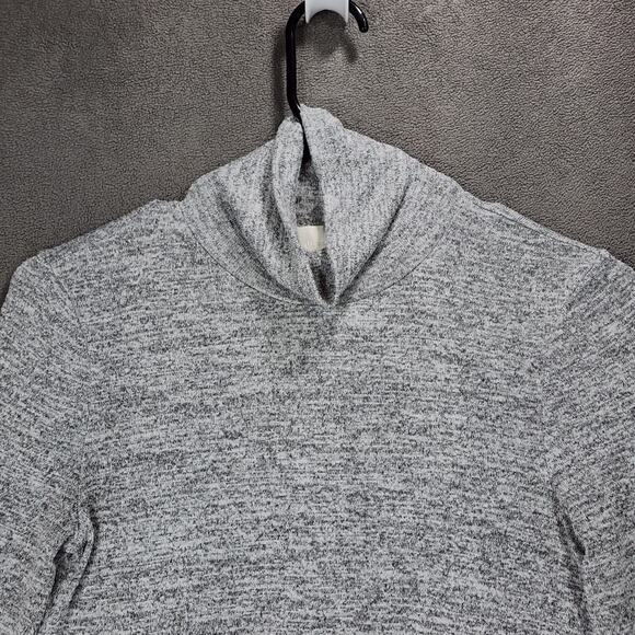 Aritzia Wilfred Free‎ Sweater Dress sz S Women Sasha Space Dye Gray Turtle Neck - Picture 7 of 11